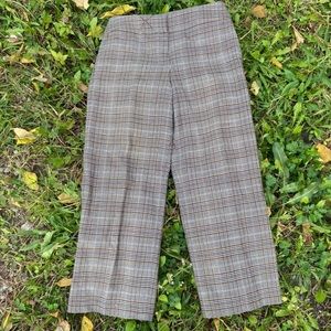 Talbot Plaid Wool Blend Pants